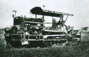 Fotografie: Raupentraktor, Fahrwerk
