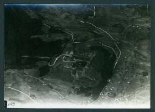 Foto eines Forts westlich von Remiremont (Luftbild)