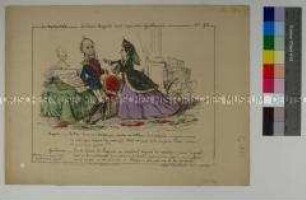 Actualités N°42. - Karikatur zu Wilhelm I.