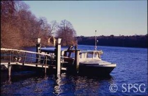 Pfaueninsel, am Anleger.