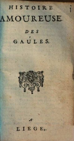 Histoire amoureuse des Gaules
