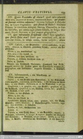 CIV. Quare Praxiteles est clarus?