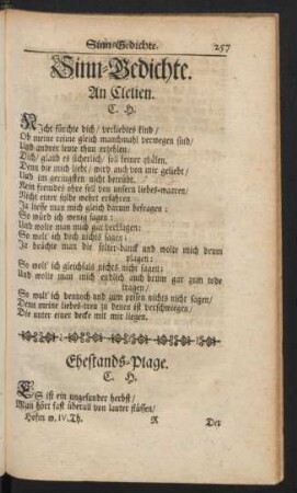 Sinn-Gedichte