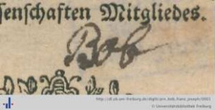 [Provenienz]: Bob, Franz Joseph