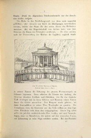 Geschichte des Römischen Kaiserreichs von der Schlacht bei Actium und der Eroberung Aegyptens bis zu dem Einbruche der Barbaren von Victor Duruy : Aus dem Französischen übersetzt von Gustav Hertzberg. Mit 2000 Illustrationen in Holzschnitt und einer Anzahl Tafeln in Farbendruck, 1