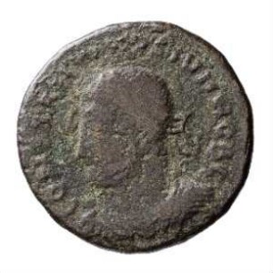 Münze, Follis, Aes 3, 326 - 328 n. Chr.