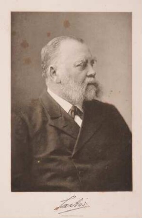 Bildnis von August Sartori (1837-1903)
