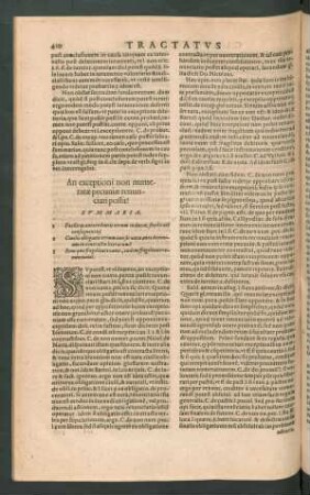 An exceptioni non numeratae pecuniae renunciari possit?