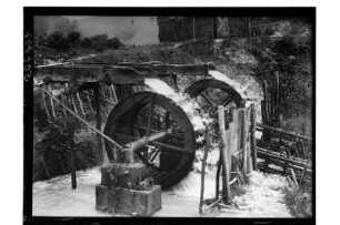 Wasserräder in Thailand : Thailand. Oberschlächtige Wasserräder, 1908/1913