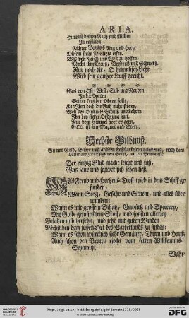 Sechste Bildnuß