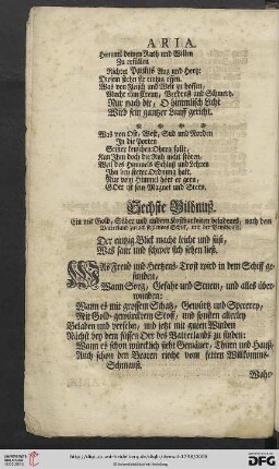 Sechste Bildnuß
