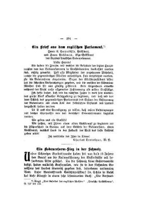 Ein Bodenreform-Sieg in der Schweiz
