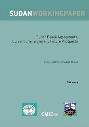 Sudan peace agreements : current challenges and future prospects