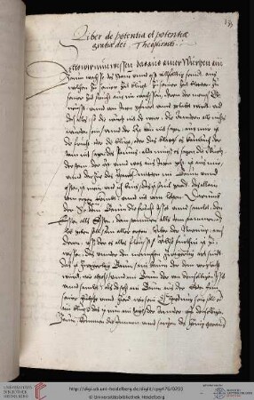 Paracelsus, De potentia gratiae Dei, dt.