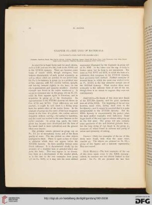 Chapter IV: The uses of materials