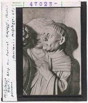 Michelozzo: Grabmal für Bartolomeo Aragazzi, Detail. Montepulciano, Dom