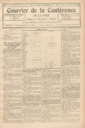 No. 83. Jeudi 19 Septembre 1907