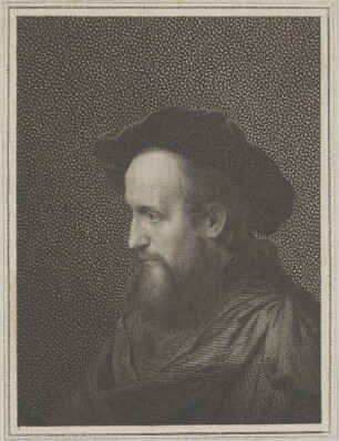 Bildnis des Antonio Allegri da Correggio
