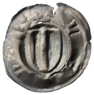 Fundmünze, Hohlpfennig, 1444 - 1456