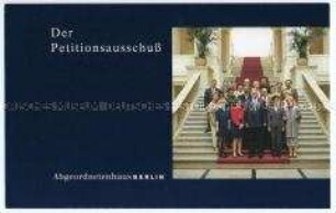 Informationsprospekt des Abgeordnetenhauses Berlin über den Petitionsausschuss