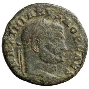 Münze, Follis, 302 - 303 n. Chr.