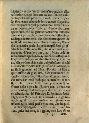 Versi E Prose, Di Monsignor Bernardino Baldi Da Vrbino Abbate di Guastalla