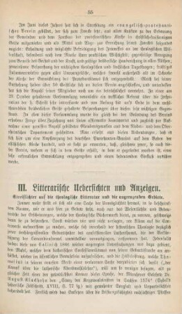 55-62 Litterarische Uebersichten und Anzeigen