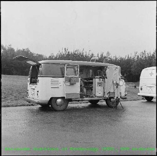 Strahlenmesswagen des Kerntechnischen Hilfszuges (KTH) bei einer Übung