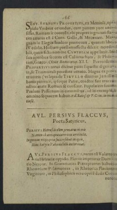 Aul. Persius Flaccus
