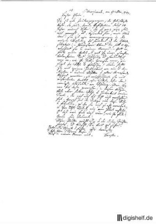 56: Brief von Johann Lorenz Benzler an Johann Wilhelm Ludwig Gleim