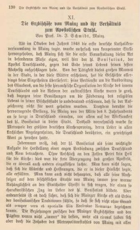 130-149 Die Erzbischöfe von Mainz und ihr Verhältnis zum Apostolischen Stuhl