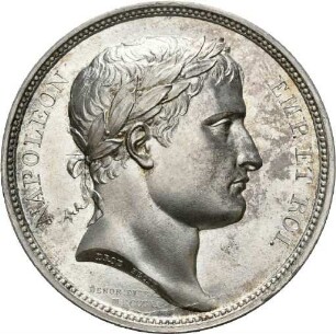 Medaille auf die Verteilung der Kronen 1806