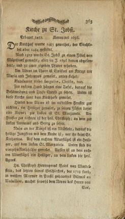 Kirche zu St. Jobst