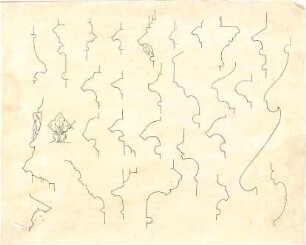 Lange, Ludwig; Lange - Archiv: X.5 Gotik (Details Holz) - Profile (Details)