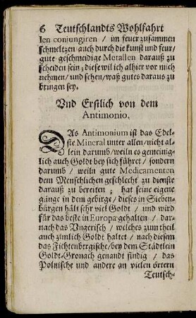 Und erstlich von dem Antimonio.