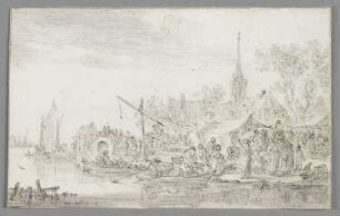 Gemüsemarkt am Wasser
