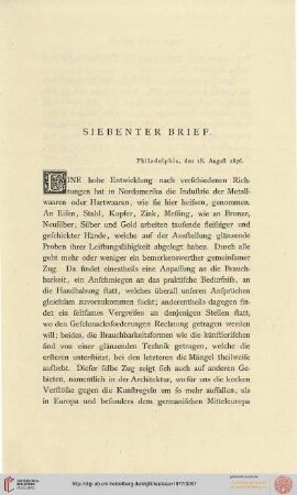 Siebenter Brief