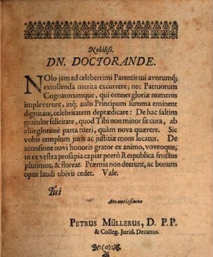 Disputatio Inauguralis Iuridica De Novalibus : = Von Rödtern