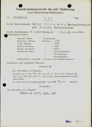 Nitsche, Walter