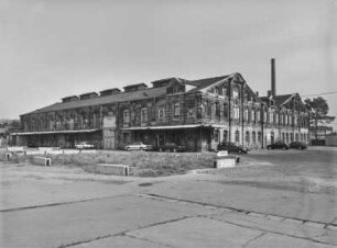 Dresden-Leipziger Vorstadt. Alter Schlachthof, Vorplatz mit Hauptgebäude
