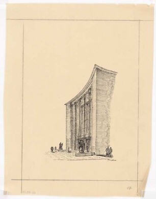 Schauspielhaus, Bochum: Perspektivische Ansicht