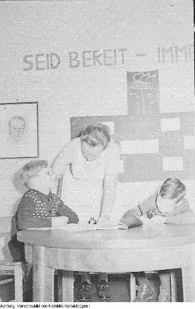 Dresden, Haenel-Clauß-Straße, Oktober 1953
