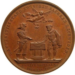 Kötzschenbroda - 2. Säkularfeier des sächsisch-schwedischen Waffenstillstands von 1645