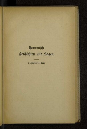 Sechzehntes Buch.