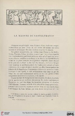 3. Pér. 14.1895: La madone de Castelfranco
