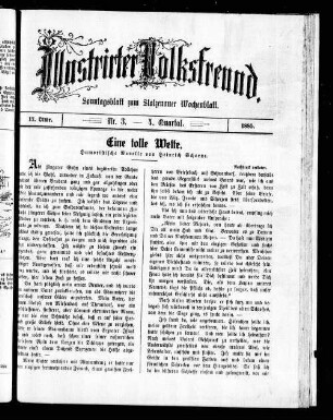 Illustrirter Volksfreund. 1885-1885