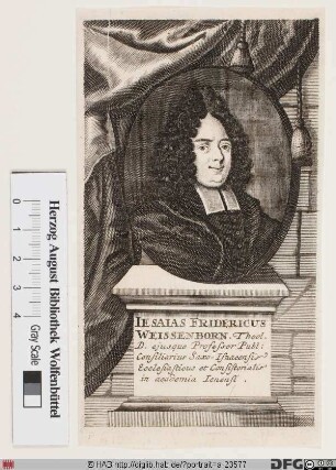 Bildnis Jesaias Friedrich Weißenborn
