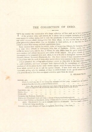 The collection of Inro
