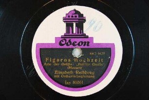 Figaros Hochzeit : Arie der Gräfin: "Heil'ge Quelle" / (Mozart)