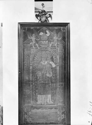 Grabplatte des Leonhard Betten, Abt von Sint Truiden
